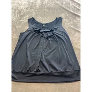 Lane Bryant Size 18/20‎ Sleeveless Black Ribbed tank shirt. Blouse